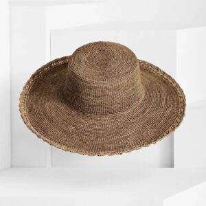 Raffia hat PLAYA brown - IBELIV