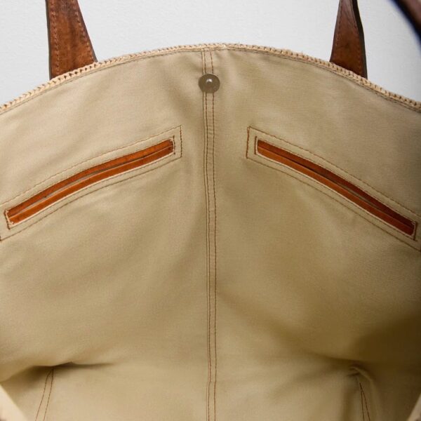 Raffia bag RIO black - IBELIV - Image 4