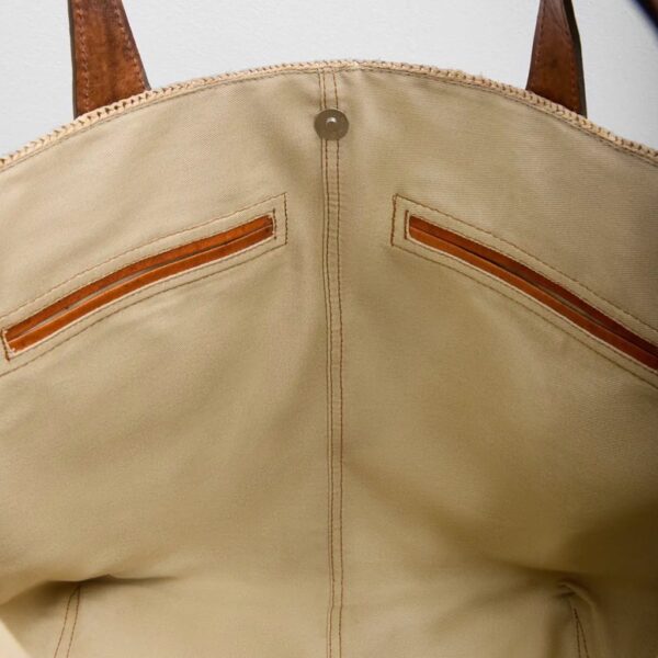 Raffia bag LAZA II natural - IBELIV - Image 2