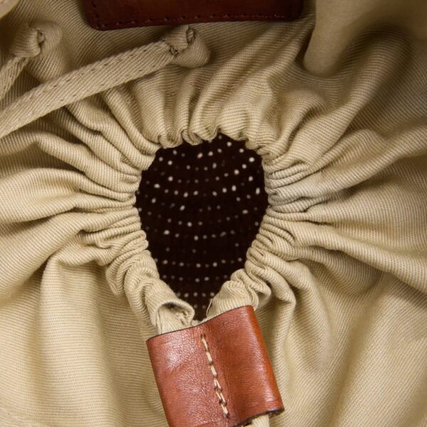 Raffia bag AKAMA brown - IBELIV - Image 3
