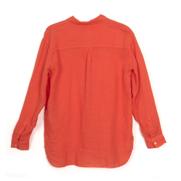 Shirt linen paprika - 120% LINO - Image 2