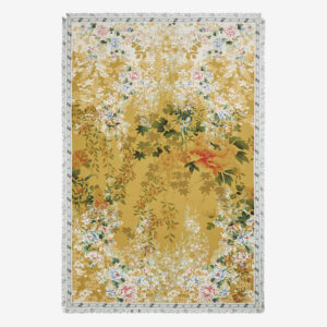 Scarf ALOEUW yellow 135x195cm - PIERRE-LOUIS MASCIA