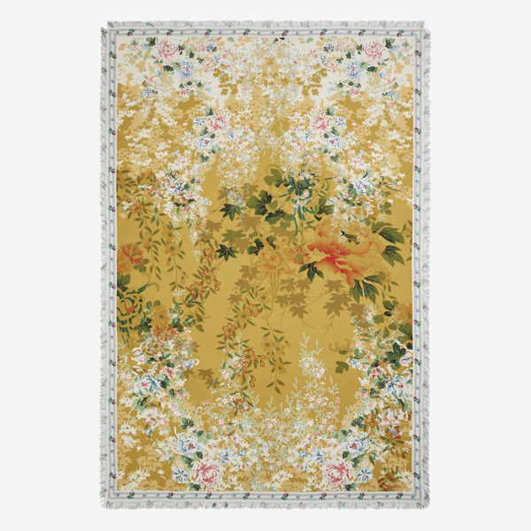 Scarf ALOEUW yellow 135x195cm - PIERRE-LOUIS MASCIA