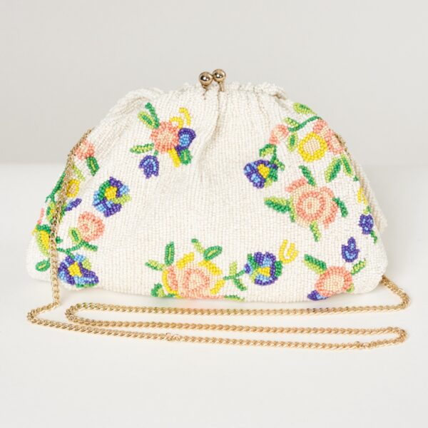 Bag BIRDIE BEAD CLUTCH - M.A.B.E