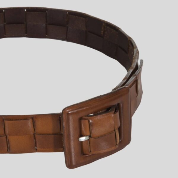 Belt DAFNE wide brown - GAVAZZENI - Image 2