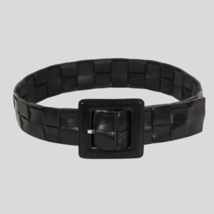 Belt DAFNE wide black - GAVAZZENI