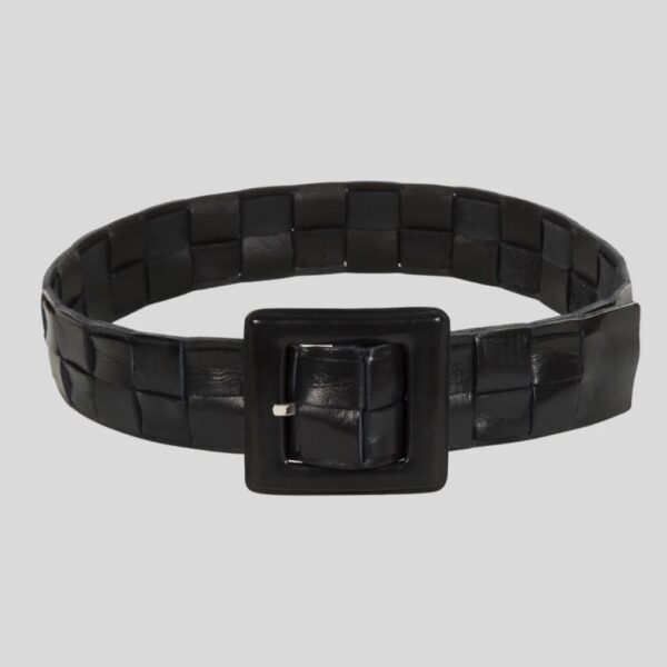 Belt DAFNE wide black - GAVAZZENI
