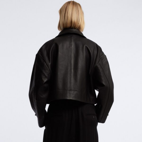 IBEN leather jacket black - ONE AND OTHER - Image 5