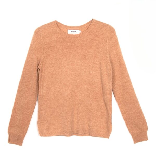 BECKA cashmere sweater camel - NOTSHY