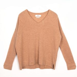 DALIA cashmere boxy v-neck sweater - NOTSHY