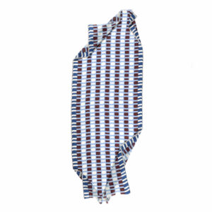 Shawl linen/cotton blue - EPICE