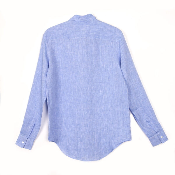 MARTA shirt linen light blue - XACUS - Image 2