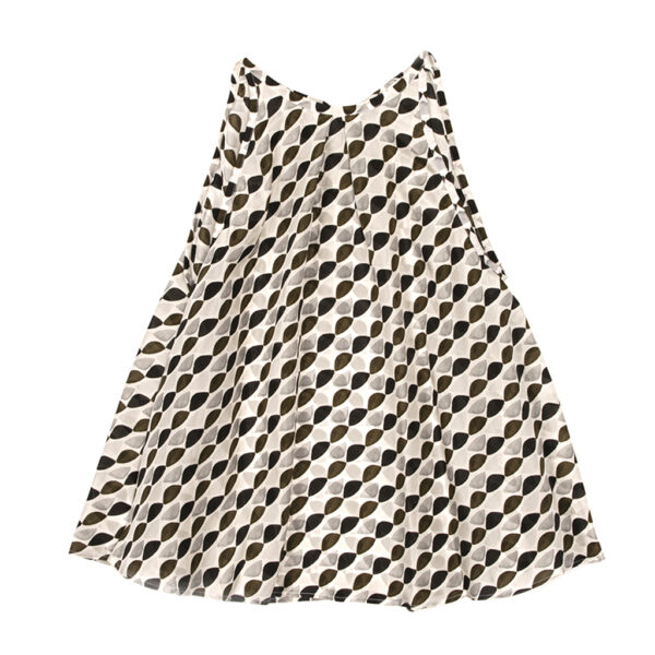 SABRINA top silk printed - XACUS