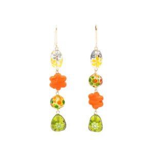 JULIE EARRINGS ORANGE - SITA NEVADO