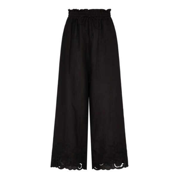 Laya Trousers Black - RAFFYA - Image 7
