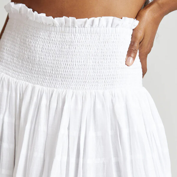 Mirella Skirt White - RAFFYA - Image 7