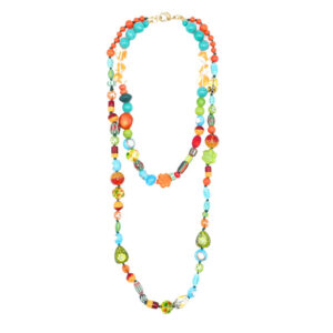 PINATA NECKLACE ORANGE - SITA NEVADO