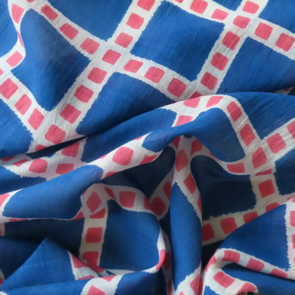 Carre/bandana blue pink - EPICE - Image 2