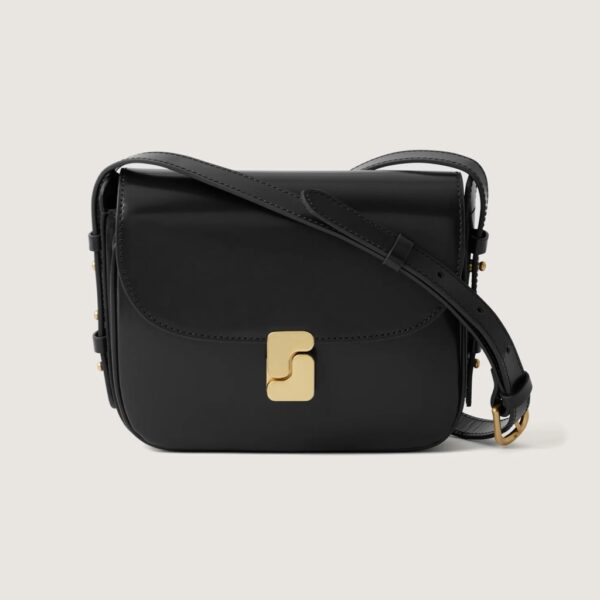 Bellissima Mini Bag Leather Black - SOEUR