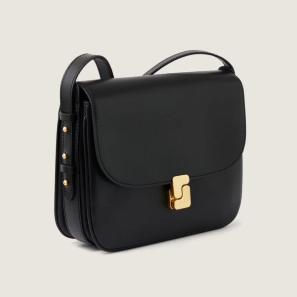 Bellissima Maxi Bag Leather Black - SOEUR - Image 2
