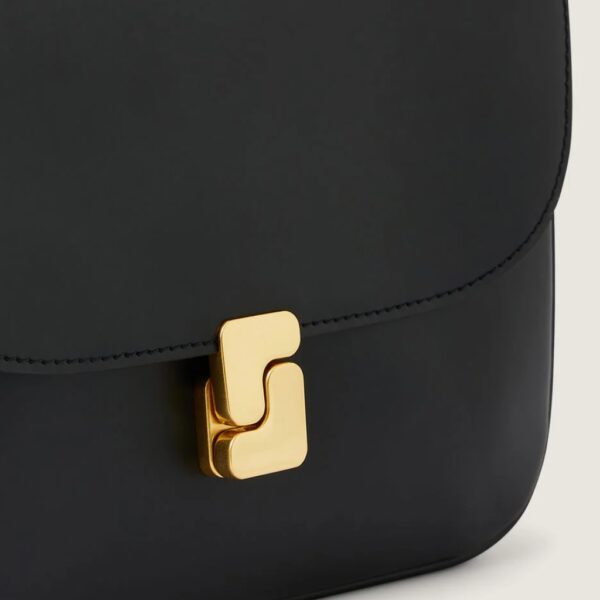 Bellissima Maxi Bag Leather Black - SOEUR - Image 4