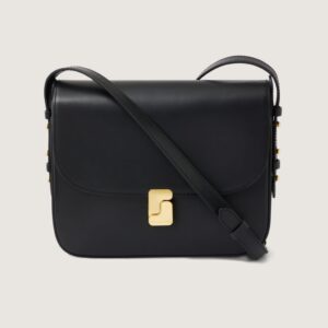 Bellissima Maxi Bag Leather Black - SOEUR