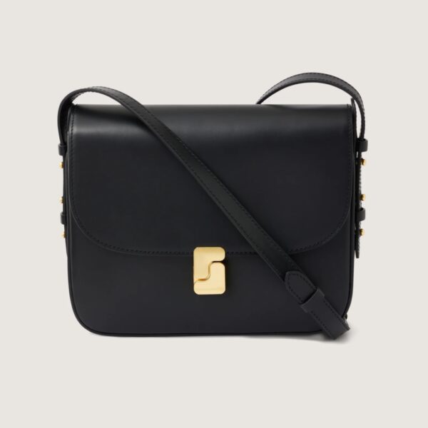 Bellissima Maxi Bag Leather Black - SOEUR