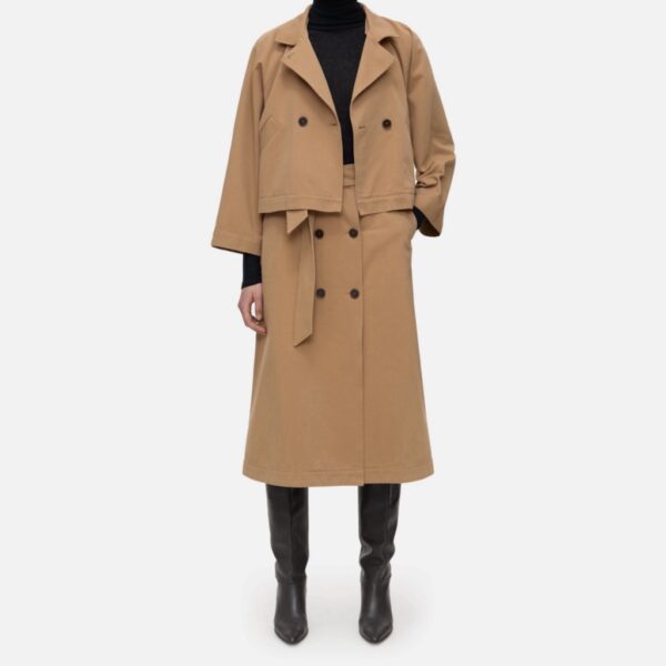Trench Skirt Beige - CLOSED - Image 3