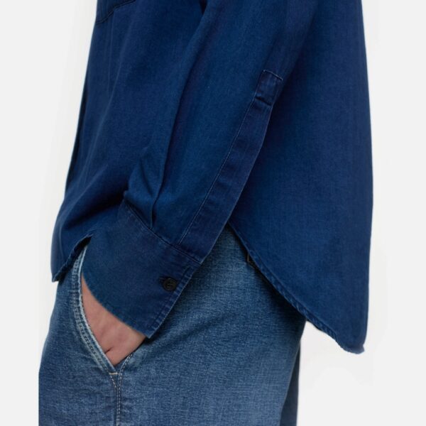 Straight Fitted Blouse Denim - CLOSED - Image 5