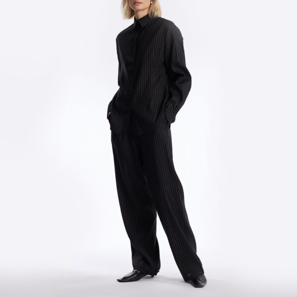 Pino Shirt Striped Black - ONE AND OTHER - Image 6