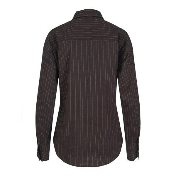 Pino Shirt Striped Black - ONE AND OTHER - Image 2