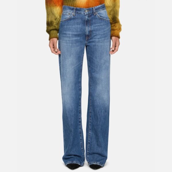 Jeans Mabel mid blue - DONDUP - Image 2