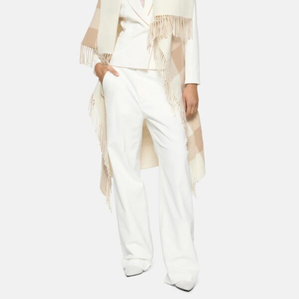 Reina Pants Straight Cream - DONDUP - Image 4