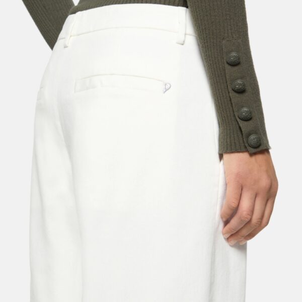 Reina Pants Straight Cream - DONDUP - Image 5