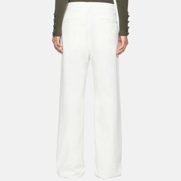 Reina Pants Straight Cream - DONDUP - Image 3