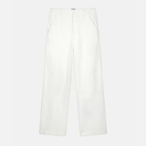 Reina Pants Straight Cream - DONDUP