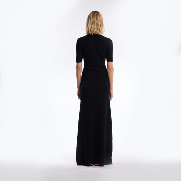 West Knitted Skirt Black - ONE AND OTHER - Image 2