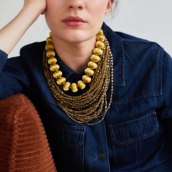 GRETA05 NECKLACE GOLD - SITA NEVADO - Image 2