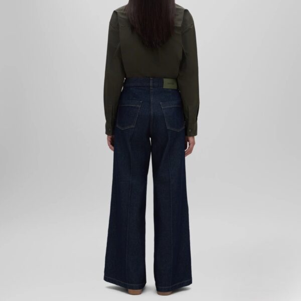 Wide Pleated Denim - ASPESI - Image 4