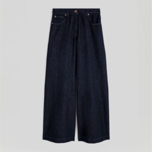 Wide Pleated Denim - ASPESI