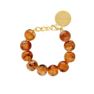 Beads bracelet amber - VANESSA BARONI