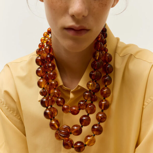 FRANCE37 NECKLACE AMBER - SITA NEVADO - Image 2