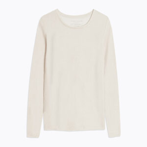 T-shirt cotton-cashmere greige - MAJESTIC