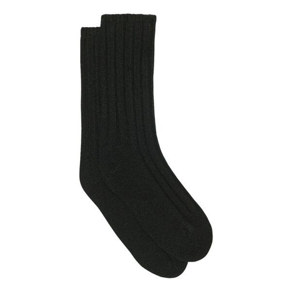 Cashmere chausettes IRENE black - NOTSHY