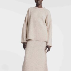 BEAU Knitted sweater sandstone - ONE AND OTHER