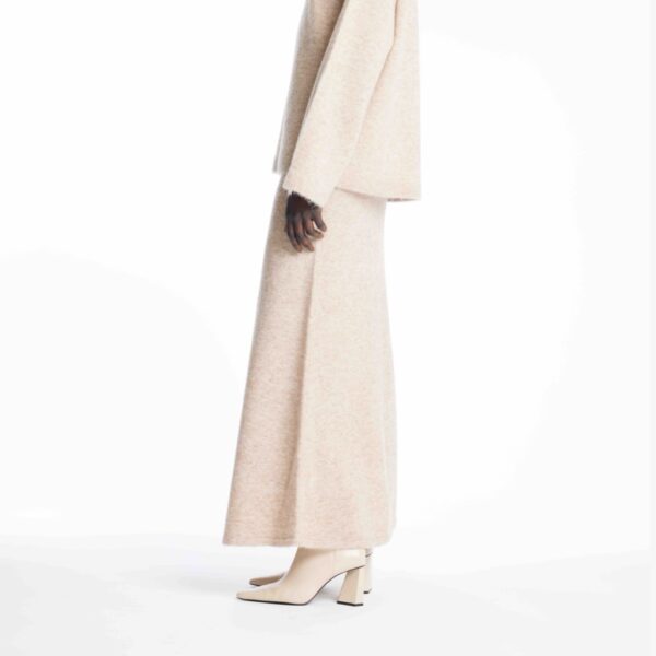 BEAU Knitted skirt sandstone - ONE AND OTHER - Image 3