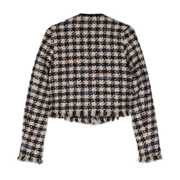 Tweed boxy jacket blue - FORTE-FORTE - Image 2