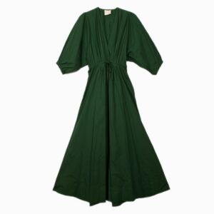 Cotton poplin dress green - FORTE-FORTE