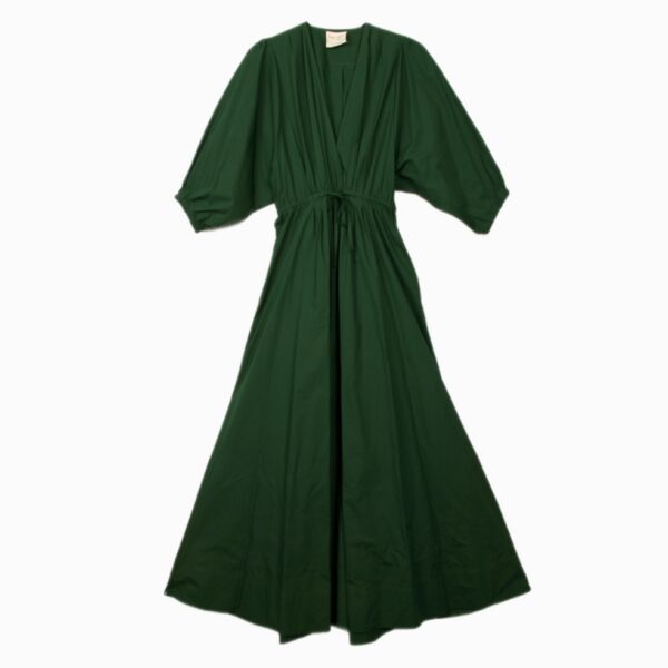 Cotton poplin dress green - FORTE-FORTE
