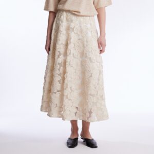 Ihrin Skirt eggshell - ONE AND OTHER